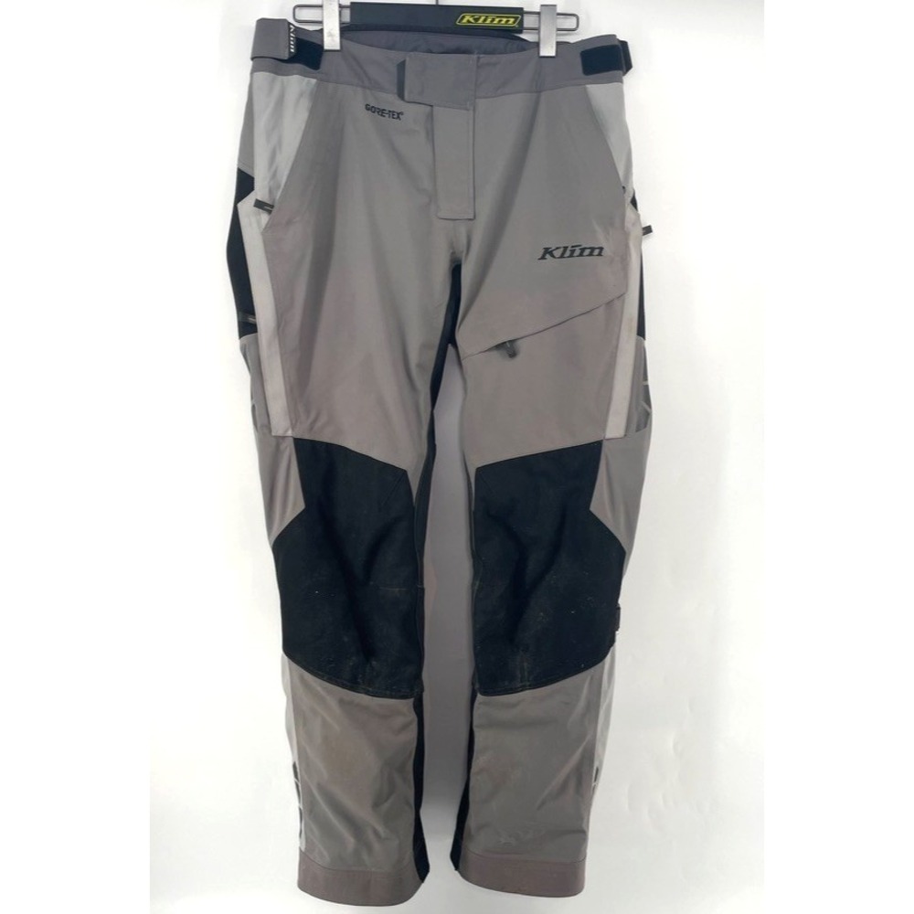 Klim Latitude Motorcycle Pants Size 34R GoreTex Cordura Adventure NO PADS/ARMOR